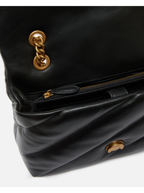 Pinko Love Bag Borse Love Puff Classic Cl Sheep Nap Nero - 100038-A0F2-Z99Q