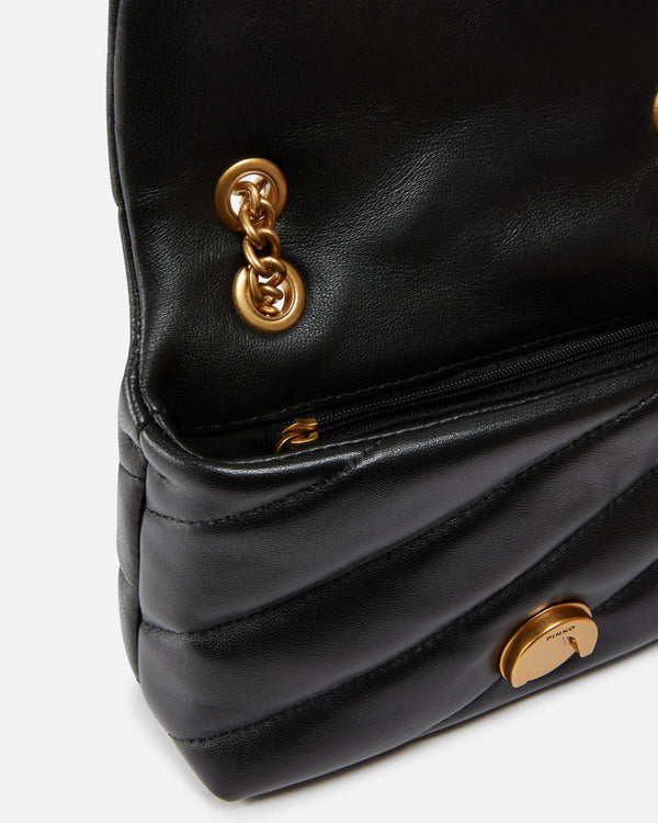 Pinko Love Bag Borse Love Puff Baby Cl Sheep Nappa Nero - 100040-A0F2-Z99Q