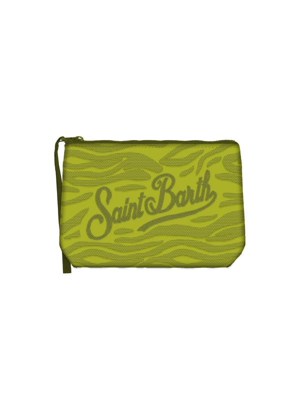 Mc2 Saint Barth Pochette Aline Strass Strass Zebra 54 - Ali0032