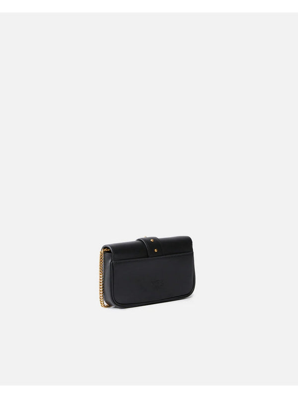 Pinko Love Bag Borse Love One Pocket C Vitello Seta Nero - 100061-A0F1-Z99Q