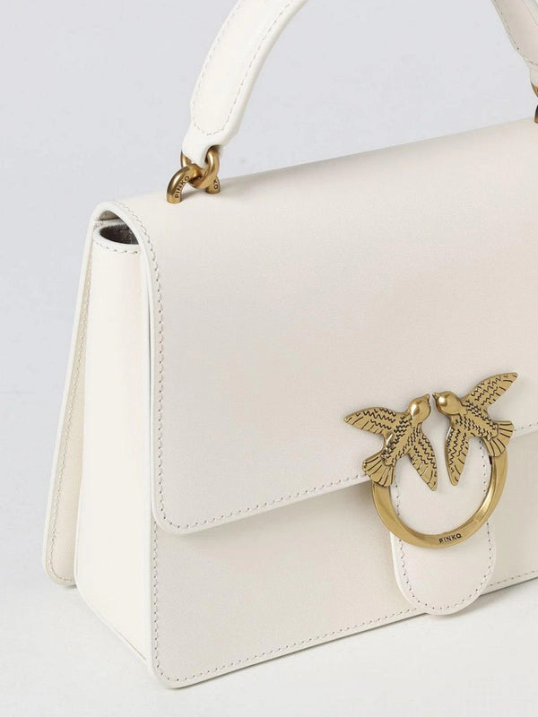 Pinko Love Bag Borse Love One Top Handle Classic Li Bianco - 100066-A0F1-Z14Q