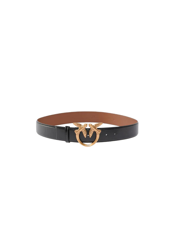 Pinko Cintura Love Berry H4 Belt.Low Vitello Nero - 100120-A31J-ZL2Q