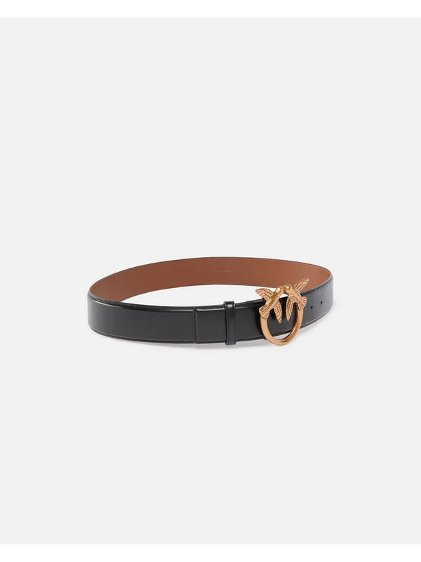 Pinko Cintura Love Berry H4 Belt.Low Vitello Nero - 100120-A31J-ZL2Q