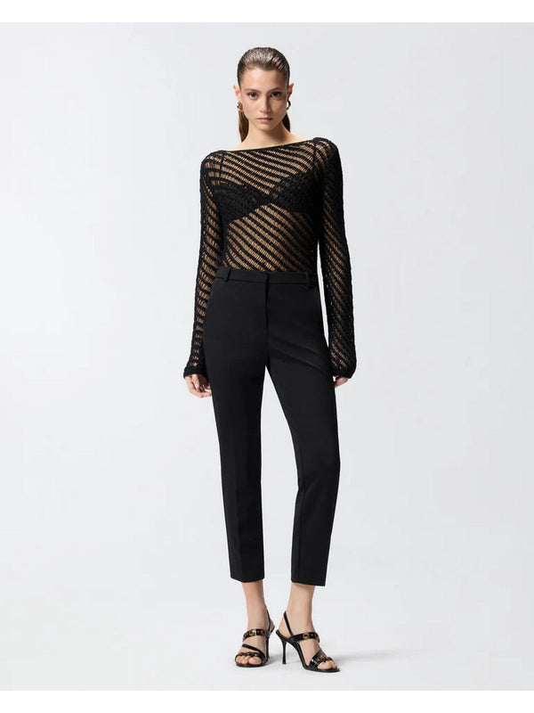 Pinko Pantalone Bello Pantalone Punto Stoffa T Nero - 100155-A36R-Z99