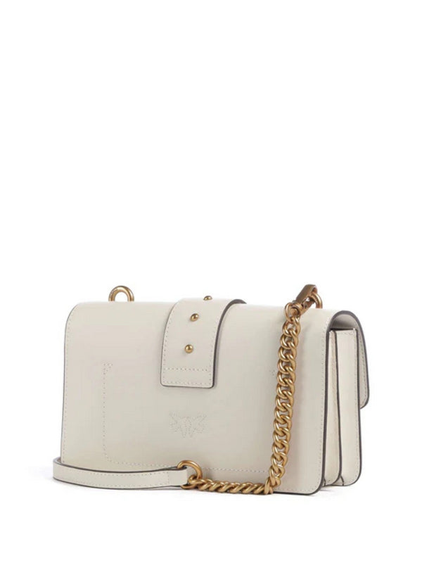 Pinko Love Bag Borse Love One Mini St. Cl Vitello S Bianco - 105856-A0F1-Z14Q