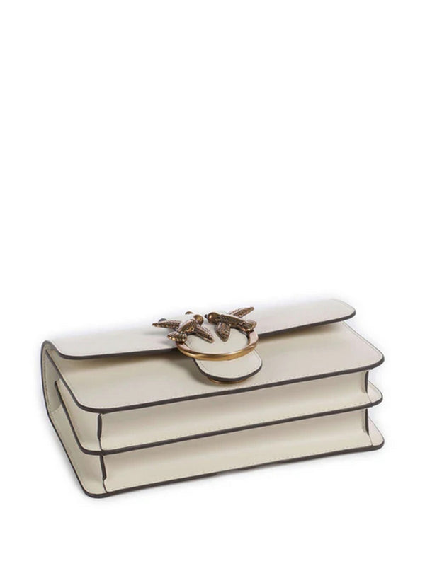 Pinko Love Bag Borse Love One Mini St. Cl Vitello S Bianco - 105856-A0F1-Z14Q