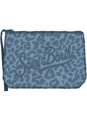 Mc2 Saint Barth Pochette Aline Strass Strass Leopard 36 - Ali0032