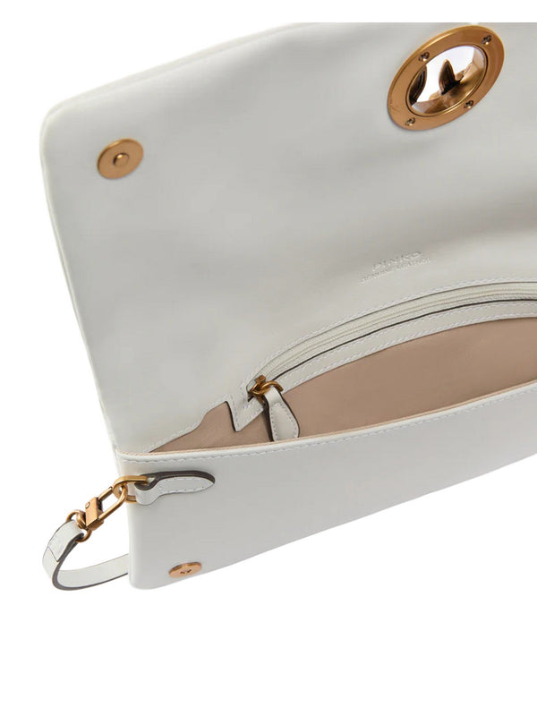 Pinko Love Bag Borse Click Soft Horizontal Classic  Bianco - 106022-A0QO-Z15Q