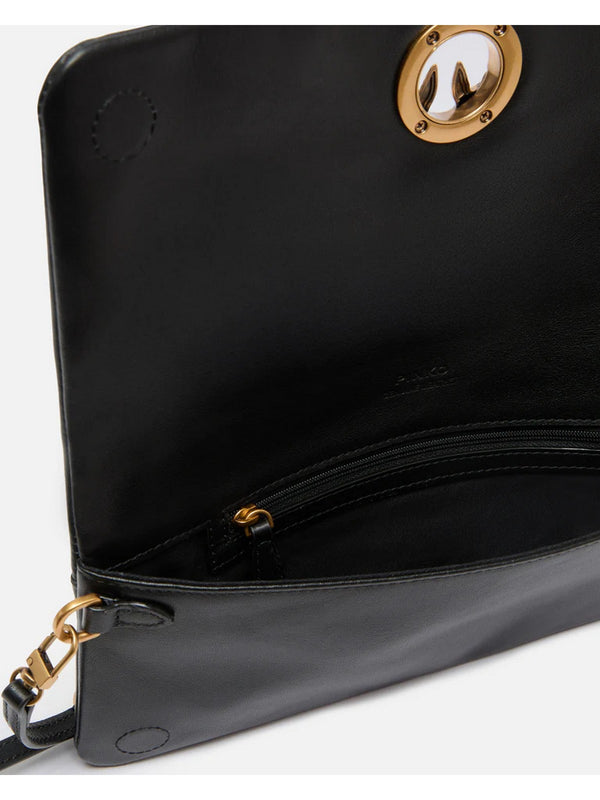 Pinko Love Bag Borse Click Soft Horizontal Classic  Nero - 106022-A0QO-Z99Q