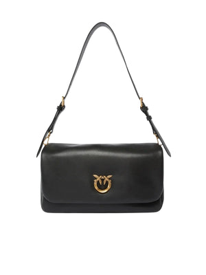 Pinko Love Bag Borse Click Soft Horizontal Handle C Nero - 106178-A0QO-Z99Q