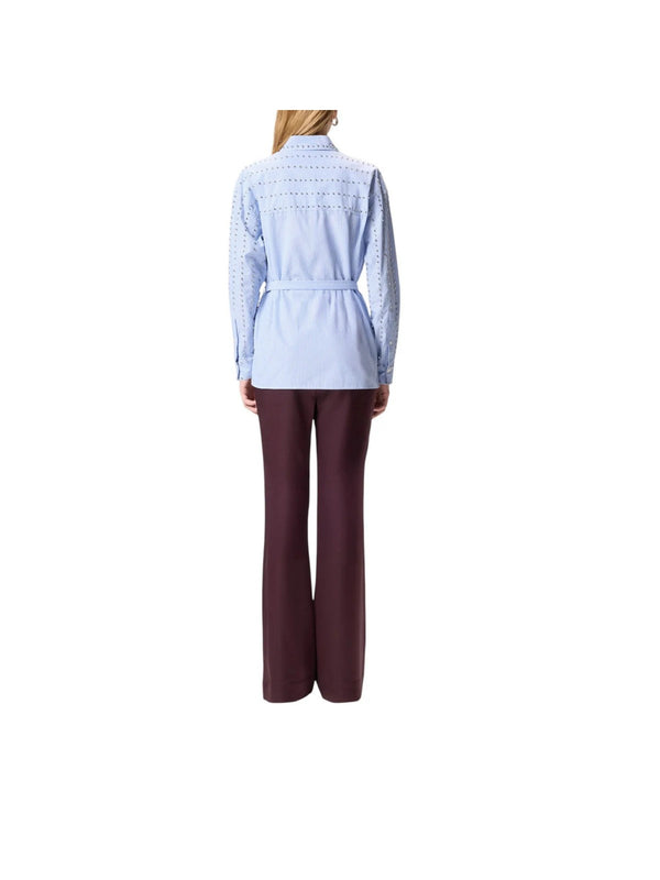 Pinko Camicia Carley Camicia Bastonetto Con  Bianco - 106225-A32R-ZE5