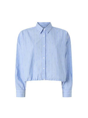 Pinko Camicia Cammie Camicia Popeline Jacqua Azzurro - 106249-A36J-EZB