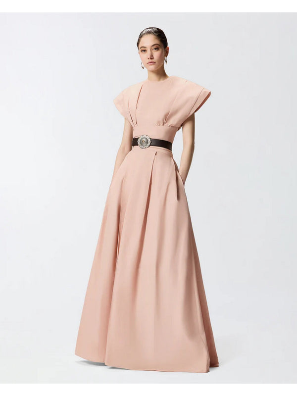 Pinko Gonna Raponzolo Gonna Taffeta Rosa - 106253-A327-Q35