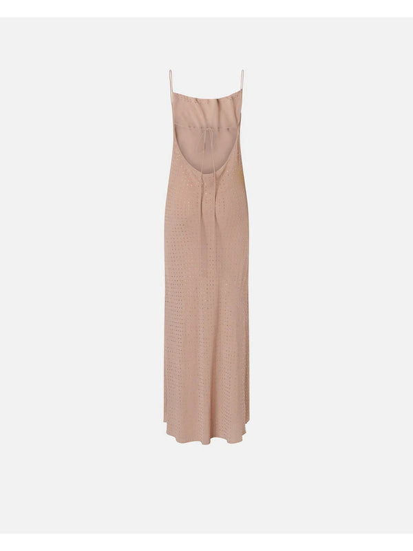Pinko Abito Farro Abito Georgette Full Str Rosa - 106299-A32X-Q24