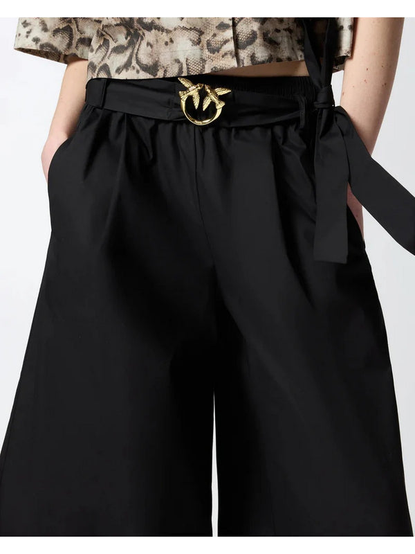 Pinko Pantalone Doreen Pantalone Comfort Popel Nero - 106439-A35Q-Z99