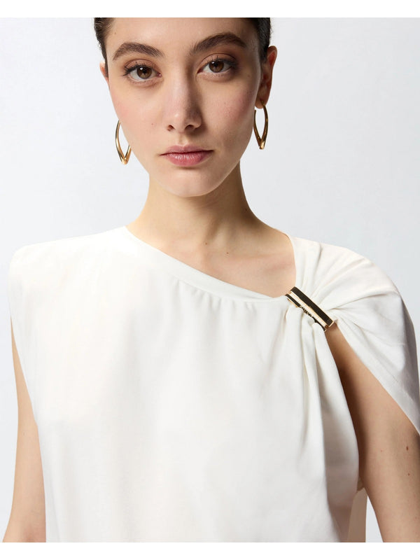Pinko Jersey Melody Maglia Jersey Cotone St Bianco - 106478-A35D-Z05
