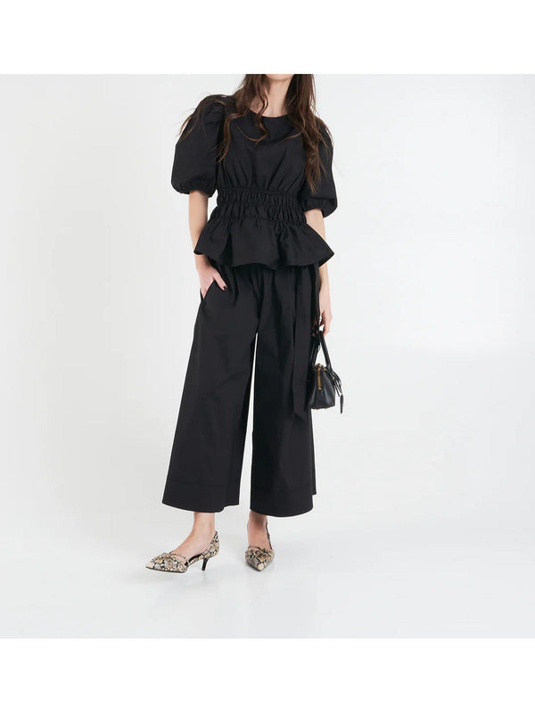 Pinko Top Joandra Top Comfort Popeline Nero - 106525-A35Q-Z99