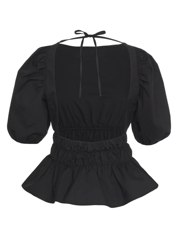 Pinko Top Joandra Top Comfort Popeline Nero - 106525-A35Q-Z99