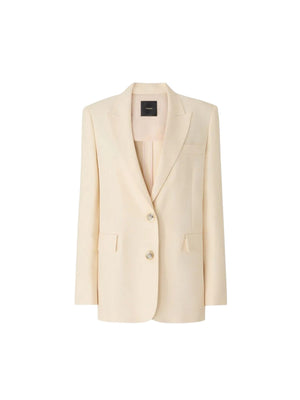 Pinko Giacca Faith Giacca Frisottino Bianco - 106529-A2W6-C00