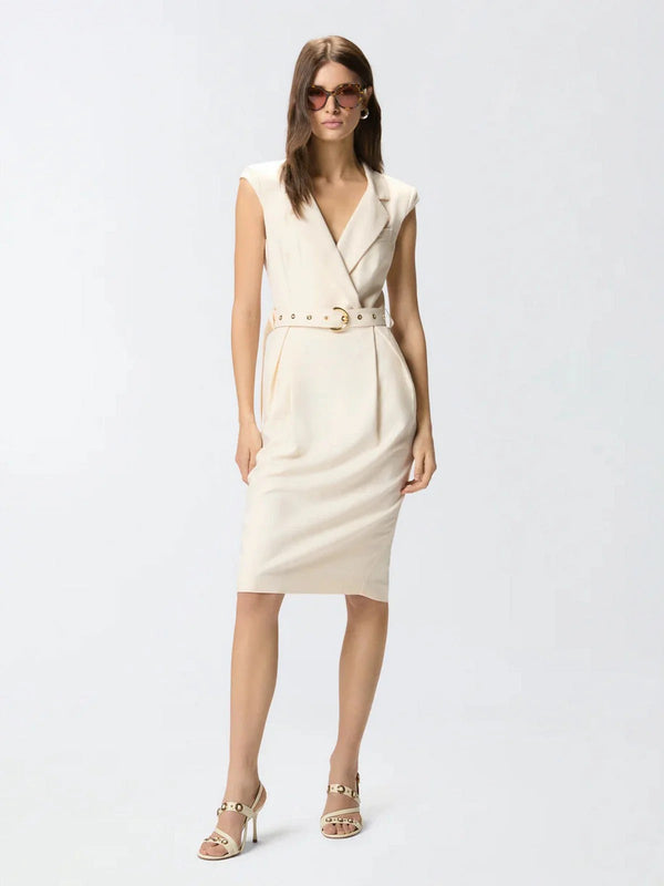 Pinko Abito Amadine Abito Frisottino Bianco - 106565-A2W6-C00