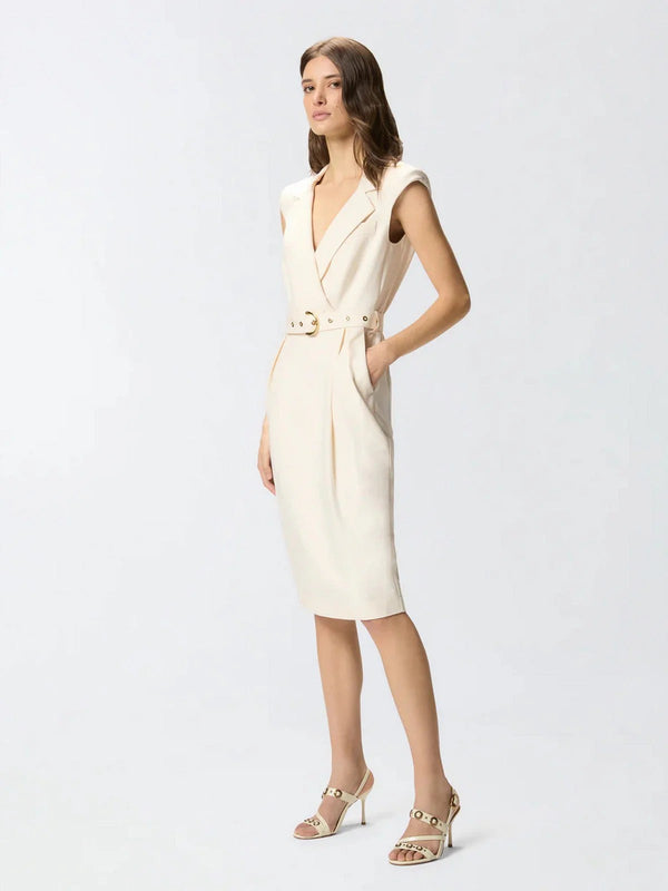 Pinko Abito Amadine Abito Frisottino Bianco - 106565-A2W6-C00