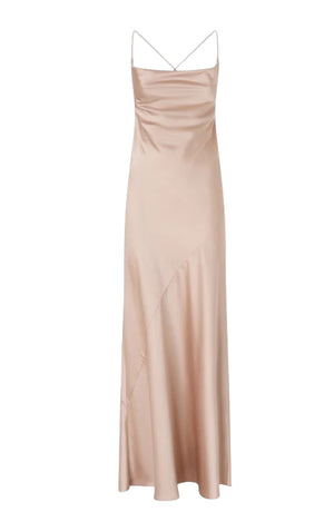 Pinko Abito Farro Abito Satin Rosa - 106587-A1Y5-Q35