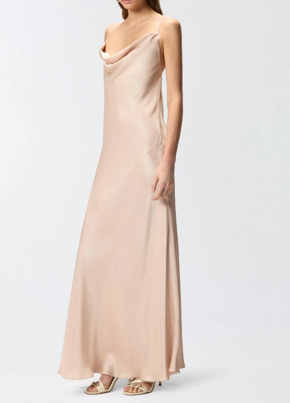 Pinko Abito Farro Abito Satin Rosa - 106587-A1Y5-Q35