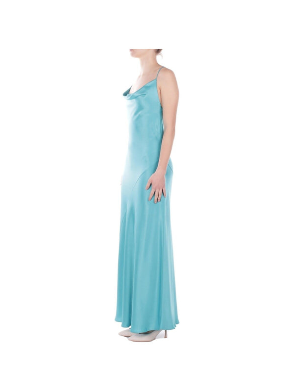 Pinko Abito Farro Abito Satin Verde - 106587-A1Y5-V76