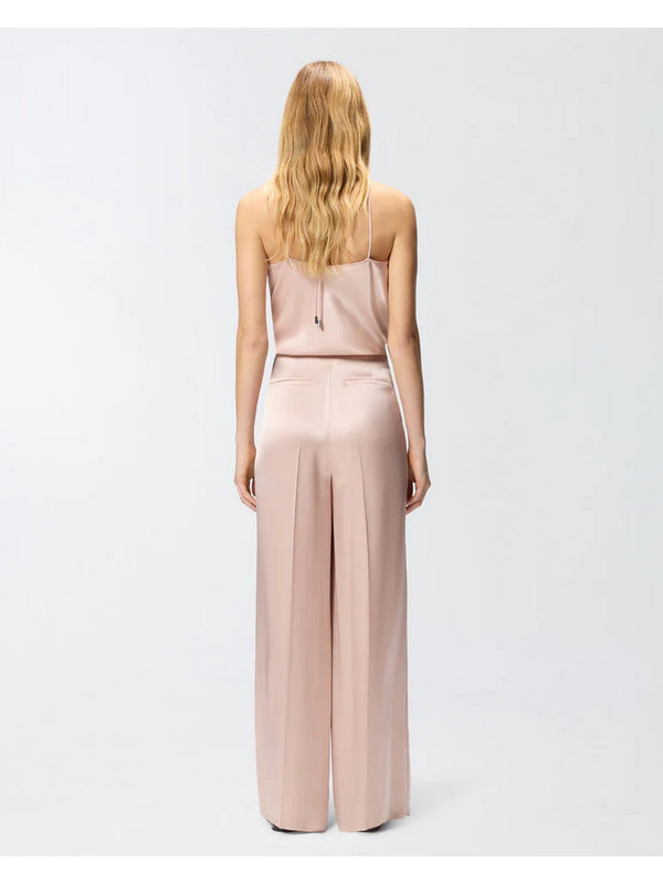 Pinko Pantalone Limoncello Pantalone Satin Rosa - 106601-A1Y5-Q35