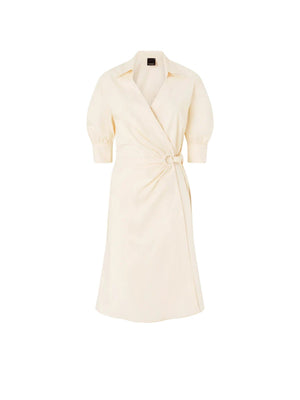 Pinko Abito Aline Abito Comfort Popeline Beige - 106602-A35Q-C03