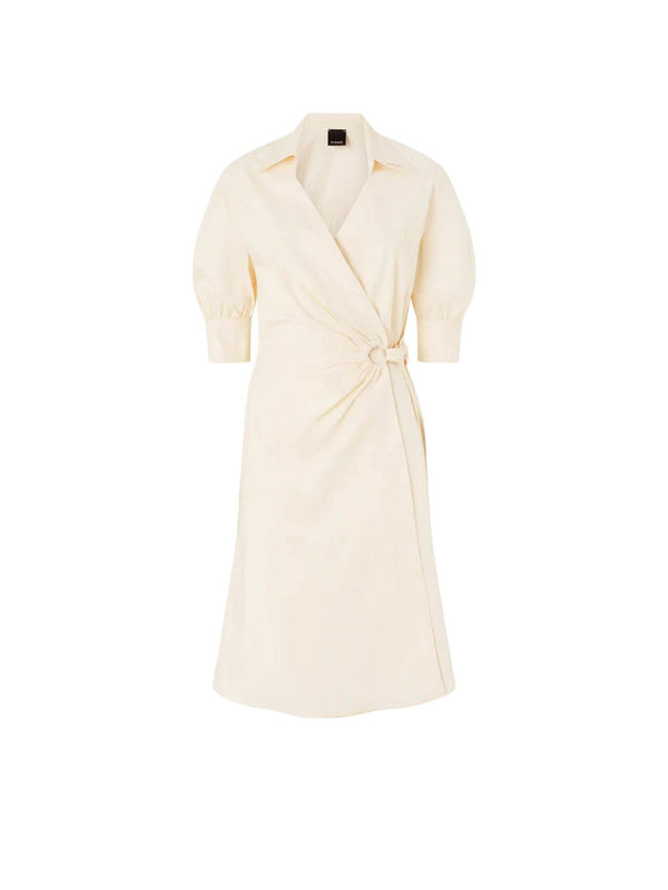 Pinko Abito Aline Abito Comfort Popeline Beige - 106602-A35Q-C03