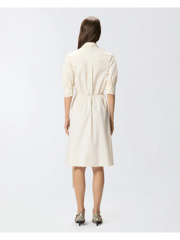 Pinko Abito Aline Abito Comfort Popeline Beige - 106602-A35Q-C03