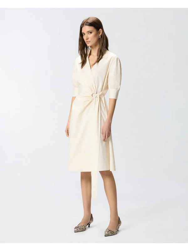 Pinko Abito Aline Abito Comfort Popeline Beige - 106602-A35Q-C03