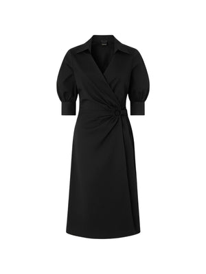 Pinko Abito Aline Abito Comfort Popeline Nero - 106602-A35Q-Z99