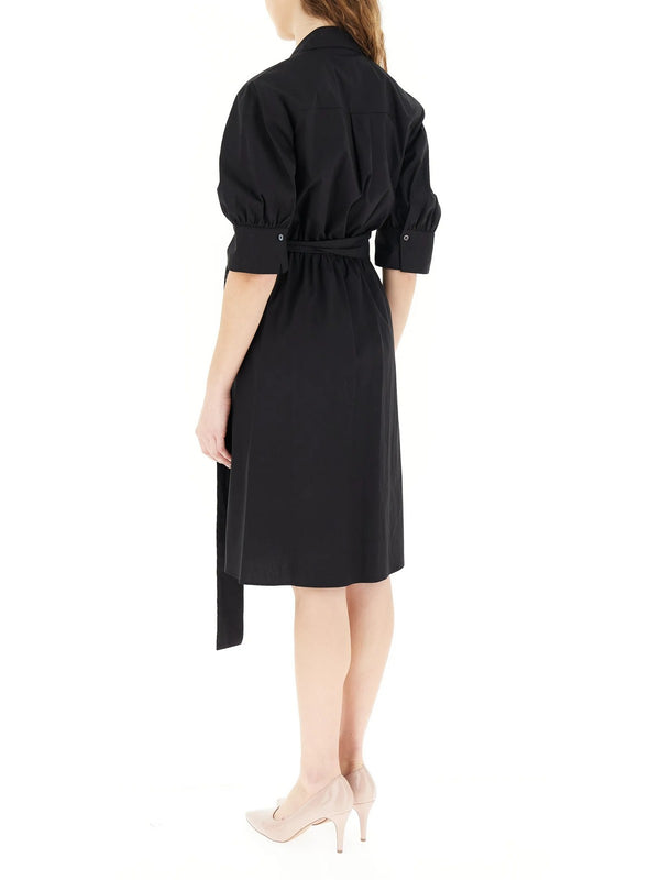 Pinko Abito Aline Abito Comfort Popeline Nero - 106602-A35Q-Z99