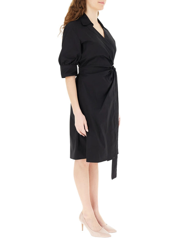 Pinko Abito Aline Abito Comfort Popeline Nero - 106602-A35Q-Z99