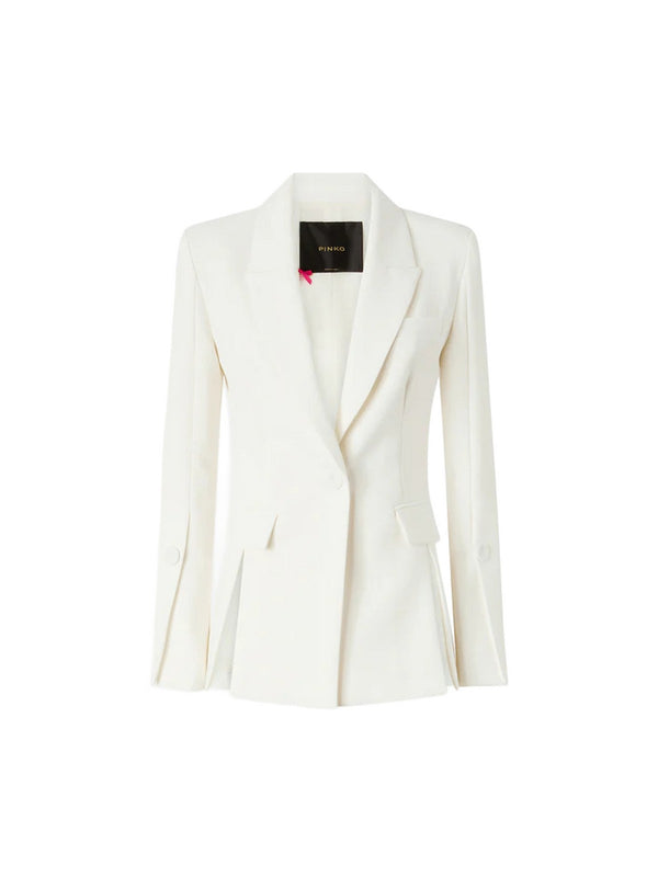 Pinko Giacca Carciofo Giacca Canvas Tecnico Bianco - 106615-A32Z-Z07