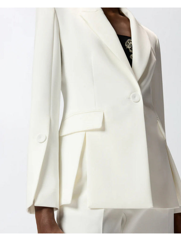 Pinko Giacca Carciofo Giacca Canvas Tecnico Bianco - 106615-A32Z-Z07