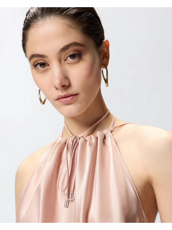 Pinko Top Carota Top Satin Rosa - 106621-A1Y5-Q35