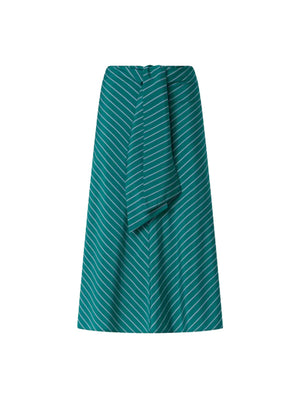 Pinko Gonna Ellen Gonna Tinto Filo Fluido Marrone - 106668-A33Q-LN1