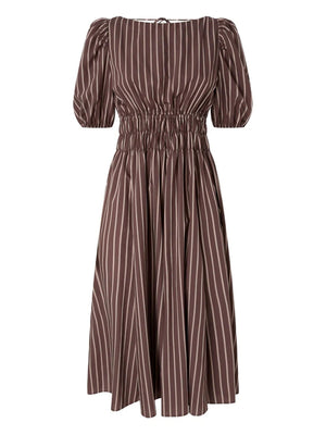 Pinko Abito Ethel Abito Tinto Filo Fluido Marrone - 106670-A33Q-LN1
