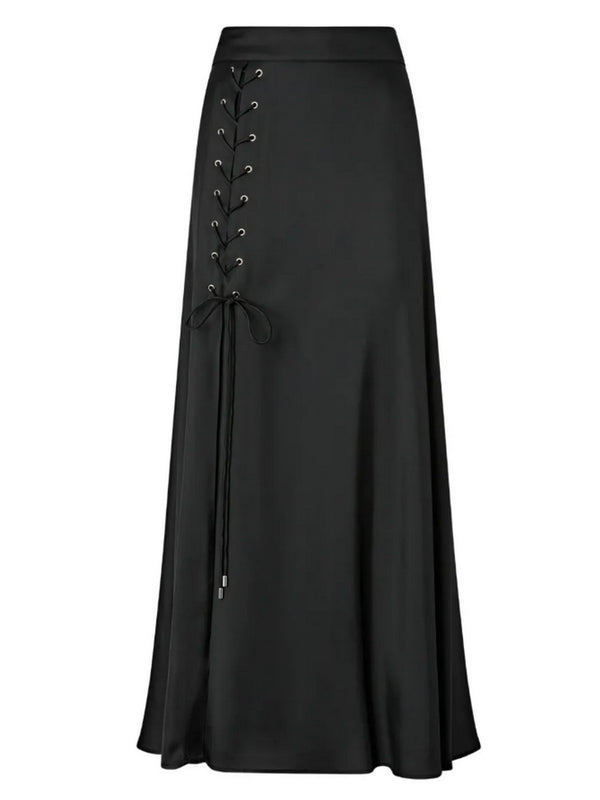 Pinko Gonna Carrara Gonna Twill Fluido Nero - 106856-A3AV-Z99