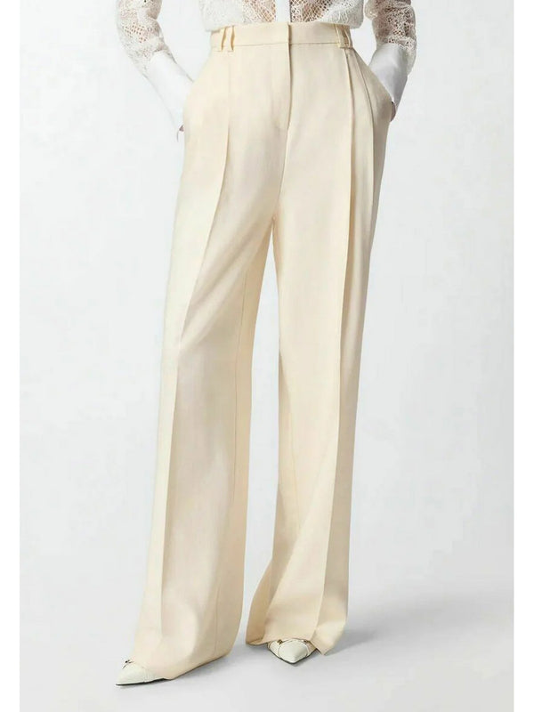 Pinko Pantalone Brescello Pantalone Frisottino Bianco - 106918-A2W6-C00