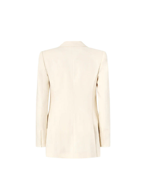 Pinko Giacca Amalfi Giacca Frisottino Bianco - 106924-A2W6-C00