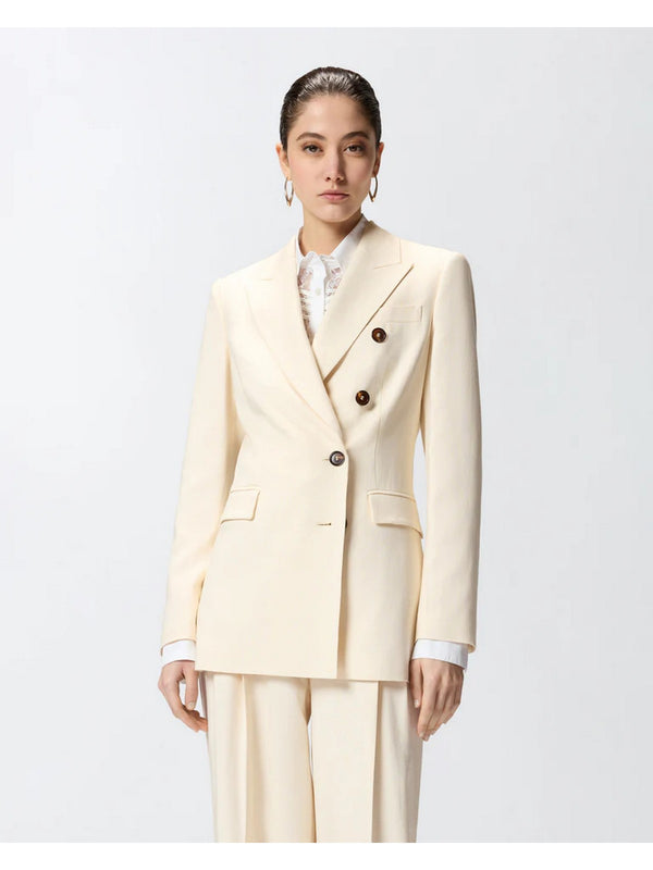 Pinko Giacca Amalfi Giacca Frisottino Bianco - 106924-A2W6-C00