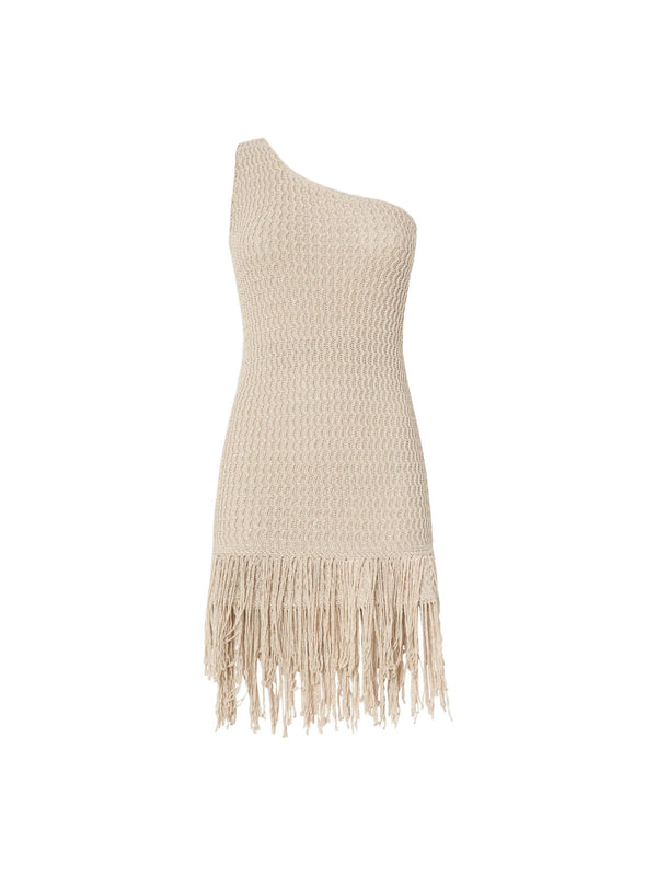 Pinko Abito Juniperos Abito Openwork Lurex Grigio - 106959-A3CI-I05