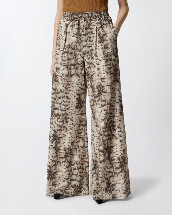 Pinko Pantalone Gussola Pantalone Popeline Sta Beige - 106963-A3B1-CZ9