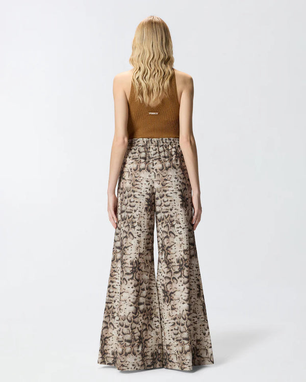 Pinko Pantalone Gussola Pantalone Popeline Sta Beige - 106963-A3B1-CZ9