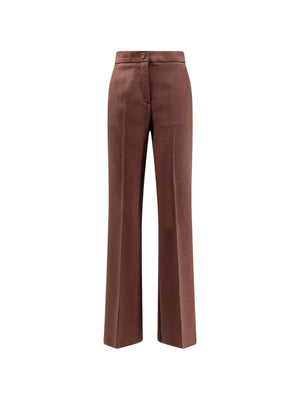 Pinko Pantalone New Serenidad Pantalone Frisot Marrone - 107595-A2W6-L78