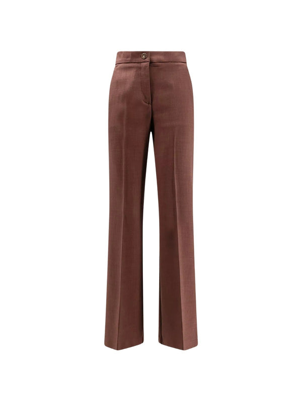 Pinko Pantalone New Serenidad Pantalone Frisot Marrone - 107595-A2W6-L78